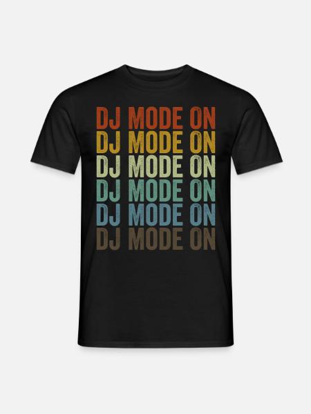 Mode DJ sur Dj Disc Jockey - T-shirt homme - noir