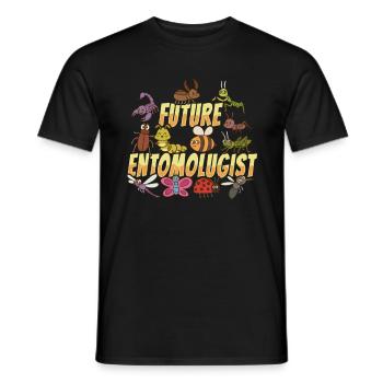 Conception d’insectes - T-shirt homme - noir - Devant - AI Model Male 178 light (178cm)