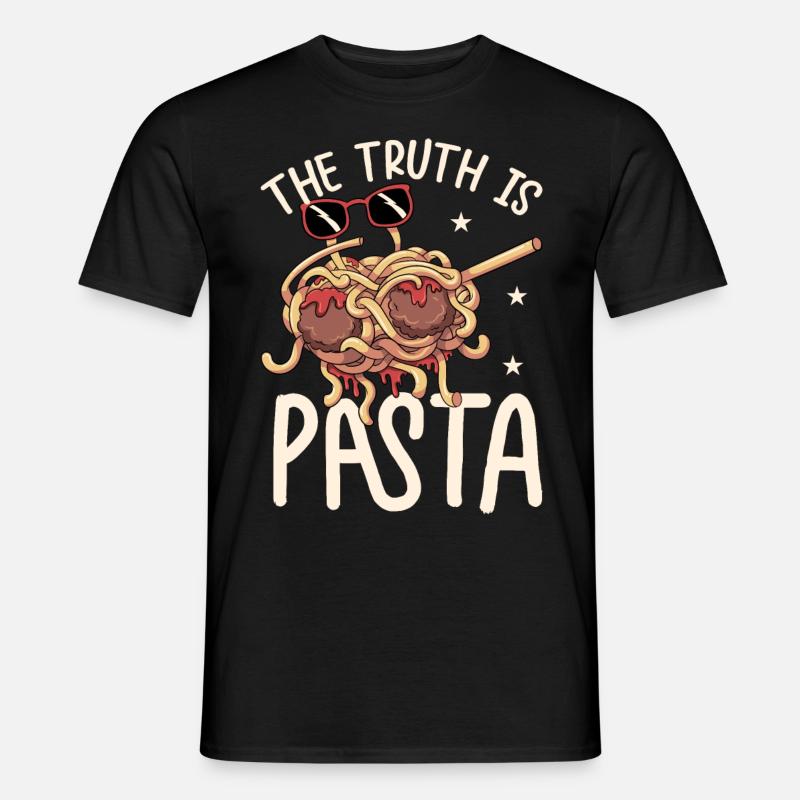 Dab Flying Spaghetti Monster - Men's T-shirt - black