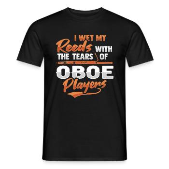 Drôle d’instrument bassoniste - T-shirt homme - noir - Devant - AI Model Male 178 light (178cm)