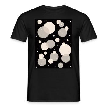 Angura Kei Dark Japanese Aesthetic Pattern - Men's T-Shirt - black - Front - AI Model Male 178 light (178cm)