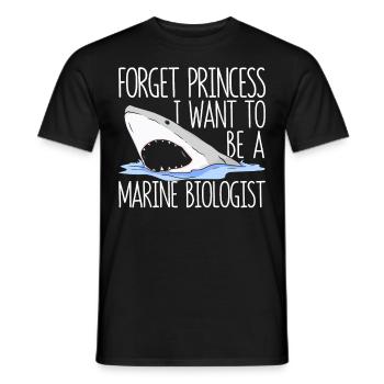 Drôle de biologiste marin Biologie marine - T-shirt homme - noir - Devant - AI Model Male 178 light (178cm)