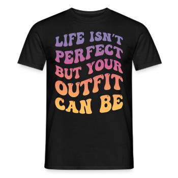 Coconut Girl Aesthetic - Männer T-Shirt - Schwarz - Vorne - AI Model Male 178 light (178cm)