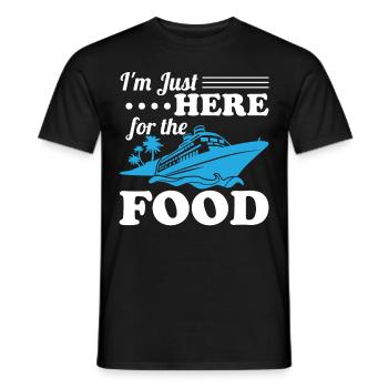 Funny Cruising Kreuzfahrtschiff Kreuzfahrtschiff - Männer T-Shirt - Schwarz - Vorne - AI Model Male 178 light (178cm)