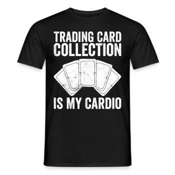 Jeu de cartes à collectionner amusant TCG - T-shirt homme - noir - Devant - AI Model Male 178 light (178cm)