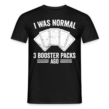 Lustiges Sammelkartenspiel TCG - Männer T-Shirt - Schwarz - Vorne - AI Model Male 178 light (178cm)