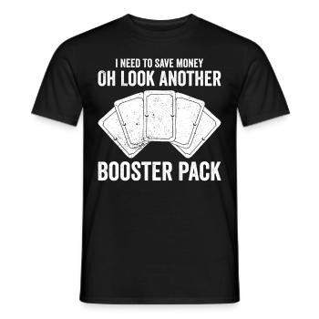 Lustiges Sammelkartenspiel TCG - Männer T-Shirt - Schwarz - Vorne - AI Model Male 178 light (178cm)