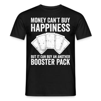 Lustiges Sammelkartenspiel TCG - Männer T-Shirt - Schwarz - Vorne - AI Model Male 178 light (178cm)