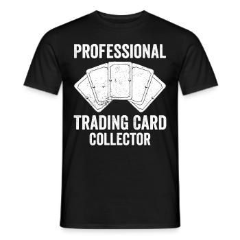 Fun Trading Card Game TCG - Men's T-Shirt - black - Front - AI Model Male 178 light (178cm)