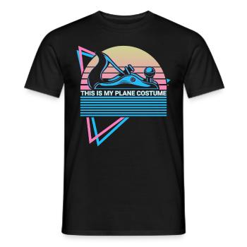 Drôle de charpentier Rétro Menuiserie - T-shirt homme - noir - Devant - AI Model Male 178 light (178cm)