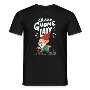 Gartenzwerg - Männer T-Shirt - Schwarz - Vorne - AI Model Male 178 light (178cm)