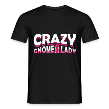 Jardin Gnome Jardin - T-shirt homme - noir - Devant - AI Model Male 178 light (178cm)