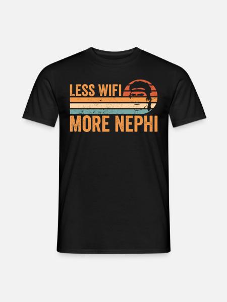 Lustiger Mormonen-Missionar LDS - Männer T-Shirt - Schwarz