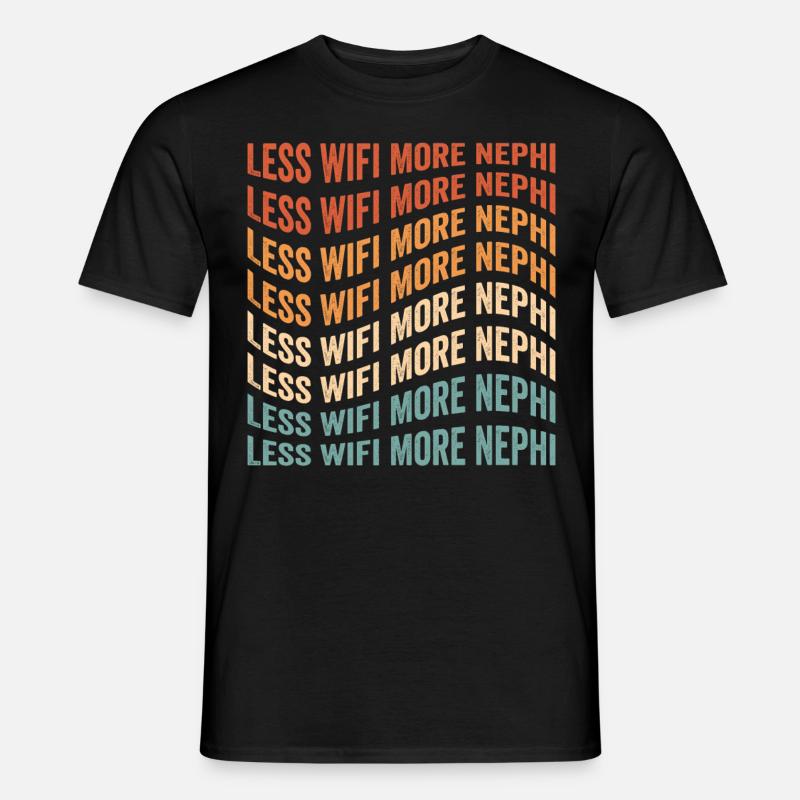 Lustiger Mormonen-Missionar LDS - Männer T-Shirt - Schwarz