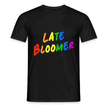 Gleichstellung Spätentwickler LGTBQ - Männer T-Shirt - Schwarz - Vorne - AI Model Male 178 light (178cm)