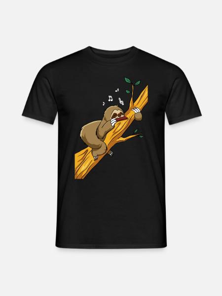 Harmonica Harmoniciste Harmonica-F - T-shirt homme - noir
