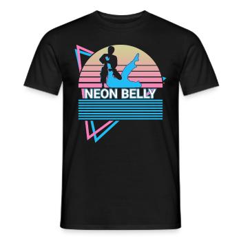 Lustiges Jiu Jitsu BJJ Retro - Männer T-Shirt - Schwarz - Vorne - AI Model Male 178 light (178cm)