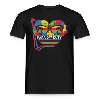 Paraprofessional - Men's T-Shirt - black - Front - AI Model Male 178 light (178cm)