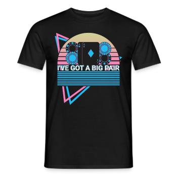 Joueur de poker Rétro - T-shirt homme - noir - Devant - AI Model Male 178 light (178cm)