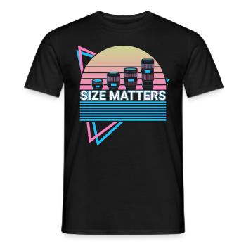 Kamera Fotografie Fotograf Retro - Männer T-Shirt - Schwarz - Vorne - AI Model Male 178 light (178cm)