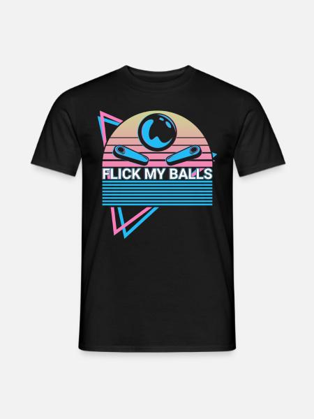 Pinball machine retro - Men's T-Shirt - black