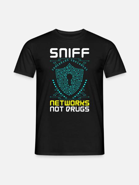 Cybersecurity, Hacking, IT - Men's T-Shirt - black