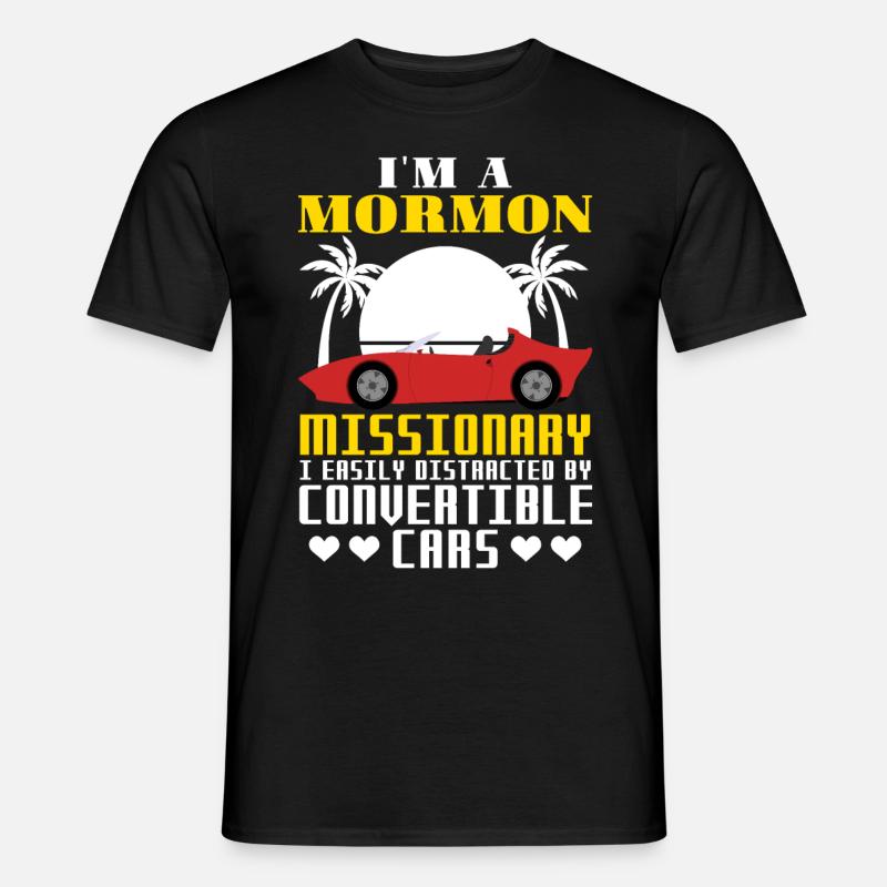 LDS - Männer T-Shirt - Schwarz