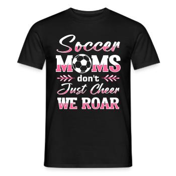 Fußball-Mutter Gameday Soccer Mom - Männer T-Shirt - Schwarz - Vorne - AI Model Male 178 light (178cm)