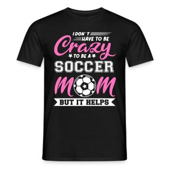 Fußball-Mutter Gameday Soccer Mom - Männer T-Shirt - Schwarz - Vorne - AI Model Male 178 light (178cm)