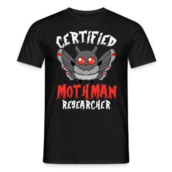 Kryptide Folklore - Männer T-Shirt - Schwarz - Vorne - AI Model Male 178 light (178cm)