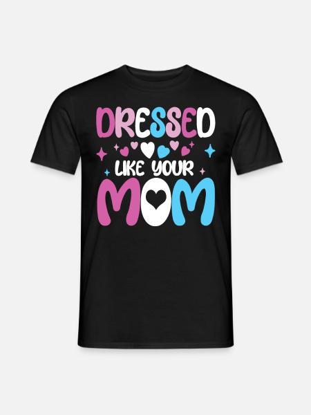 Femboy Crossdressing - Men's T-Shirt - black