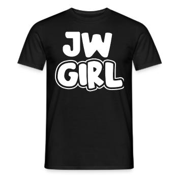 Die Zeugen Jehovas - Männer T-Shirt - Schwarz - Vorne - AI Model Male 178 light (178cm)