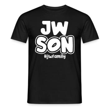 Die Zeugen Jehovas - Männer T-Shirt - Schwarz - Vorne - AI Model Male 178 light (178cm)