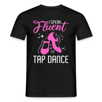 Tap Dancers Tap Dance Shoes Tap Dance Instructors - Men's T-Shirt - black - Front - AI Model Male 178 light (178cm)