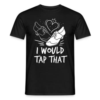 Tap Dancers Tap Dance Shoes Tap Dance Instructors - Men's T-Shirt - black - Front - AI Model Male 178 light (178cm)