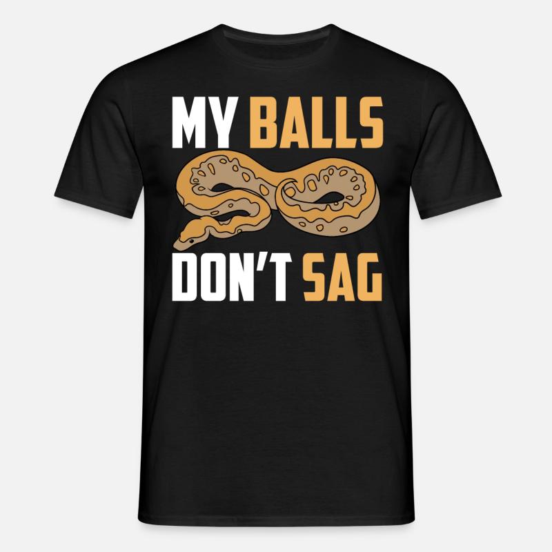 Serpent python boule - T-shirt Homme - noir