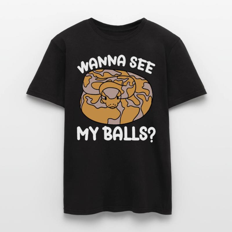 Ball python snake Men's T-Shirt