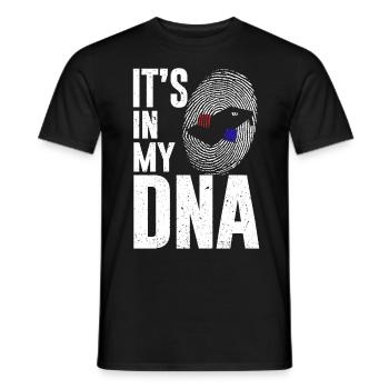Drôle de trou de maïs Cornhole - T-shirt homme - noir - Devant - AI Model Male 178 light (178cm)
