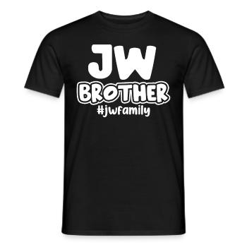 Die Zeugen Jehovas - Männer T-Shirt - Schwarz - Vorne - AI Model Male 178 light (178cm)