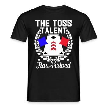 Drôle de trou de maïs - T-shirt homme - noir - Devant - AI Model Male 178 light (178cm)