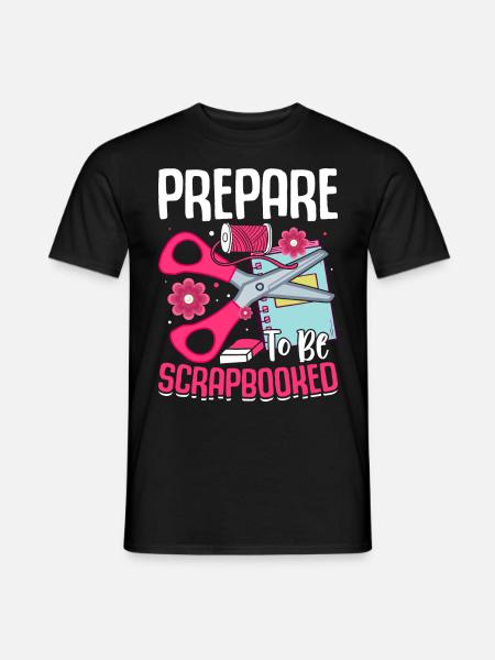 Scrapbooking Scrapbooker - T-shirt homme - noir