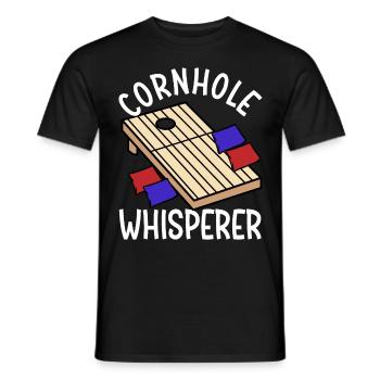 Drôle de trou de maïs - T-shirt homme - noir - Devant - AI Model Male 178 light (178cm)