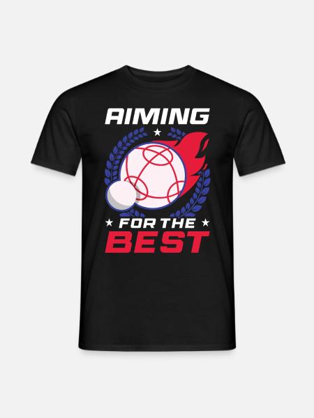 Bocce Ball Player - Men's T-Shirt - black