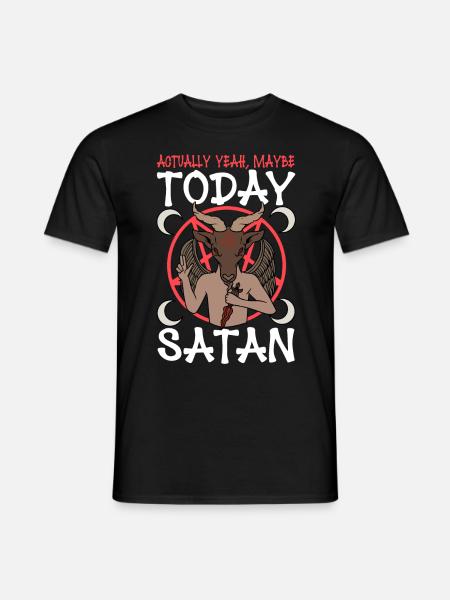 Satanic Satanism - Men's T-Shirt - black