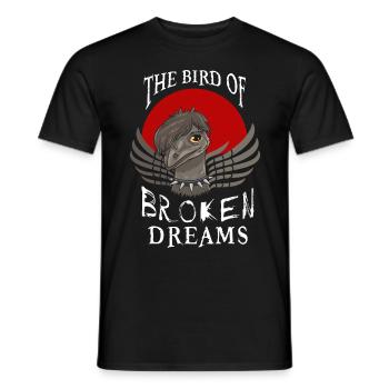 Emo Boy Emo Girl Emu Bird Emocore Punk Ästhetik - Männer T-Shirt - Schwarz - Vorne - AI Model Male 178 light (178cm)