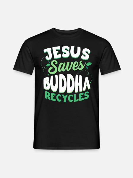 Buddhism Buddhist - Men's T-Shirt - black