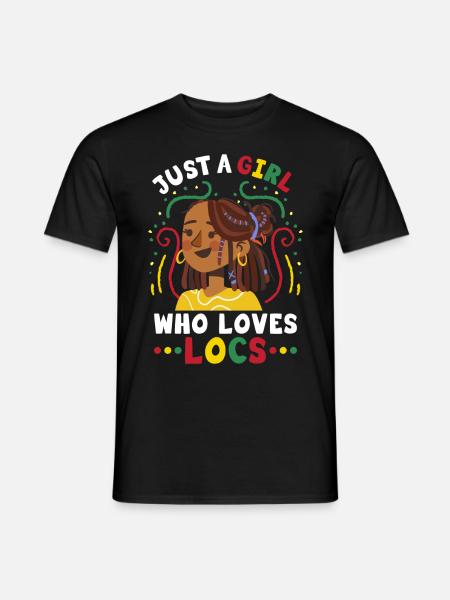 Dreadlocks Rasta Rastafari - Men's T-Shirt - black