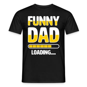 Bester Vater Aller Zeiten Vaterschaft Papa Papa - Männer T-Shirt - Schwarz - Vorne - AI Model Male 178 light (178cm)