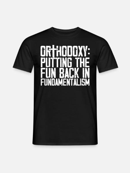 Orthodox - Men's T-Shirt - black