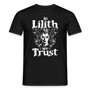 Lilith, Démon, Gothique, Mythologie, Folklore, - T-shirt homme - noir - Devant - AI Model Male 178 light (178cm)